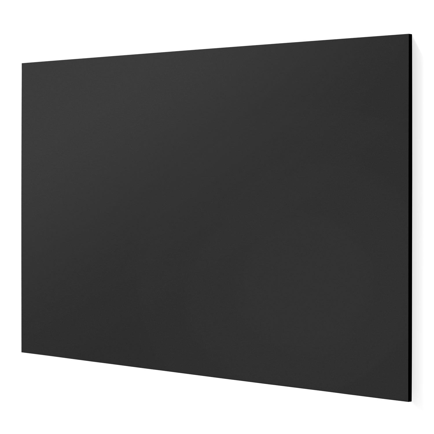 Panel dekoracyjny TV, matowa czerń, 200 × 122 cm, grubość 18 mm