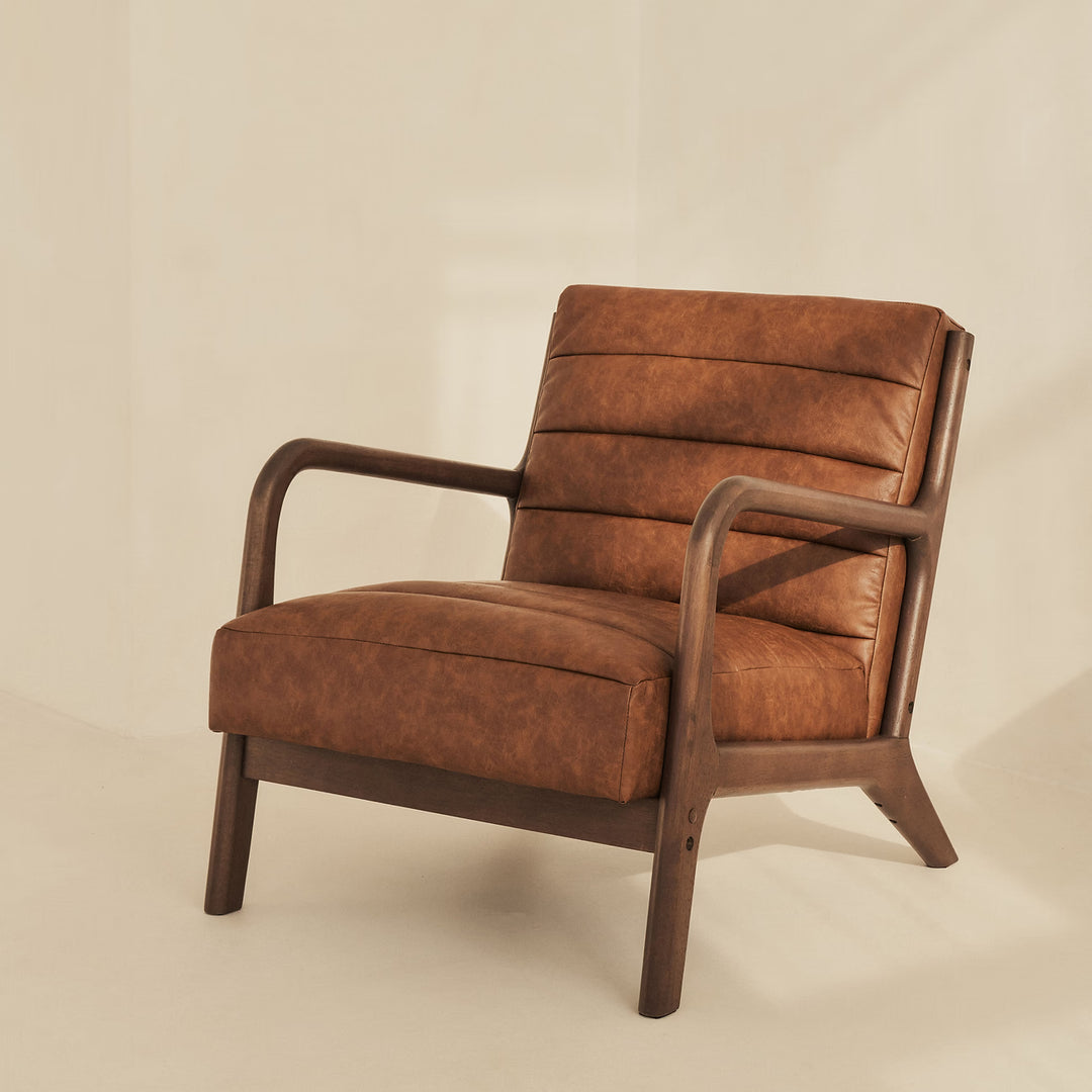 Fotel Nordwood Ekoskóra Windsor Tan Brown